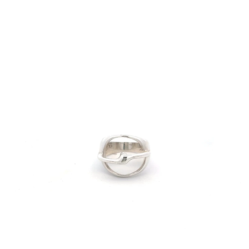 Silver Ring For Murano Charms