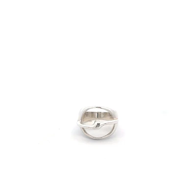 Silver Ring For Murano Charms