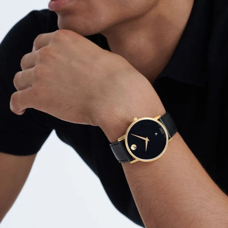 Museum Classic Automatic 40MM Yellow/Black Watch