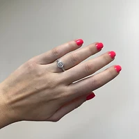 .70ct Diamond and Halo Engagement Ring