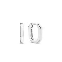 Reflexions Silver Huggie Earrings