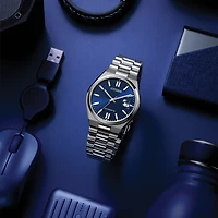 Tsuyosa Blue 40MM Watch