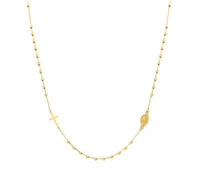 Milagrosa and Cross Necklace