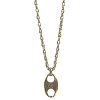 Mariner Chain with Pendant Steel Necklace