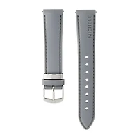 18MM Grey Silicone Strap