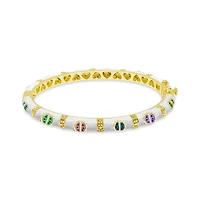 Colorful Ladybugs Kids Bangle Bracelet