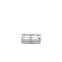 Statement Mother Pearl Silver Ring