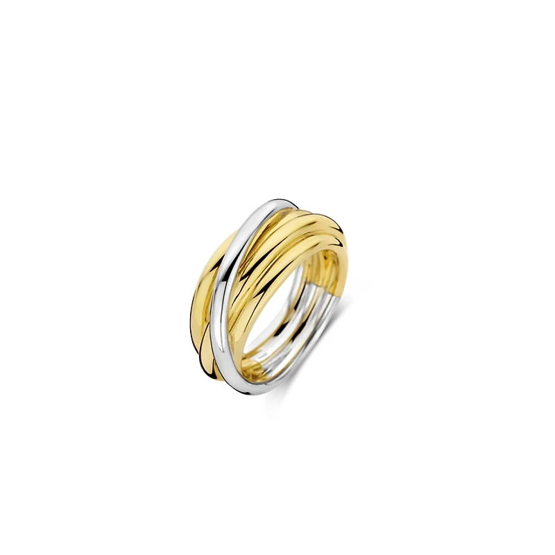 Entwined Two Tone Ring