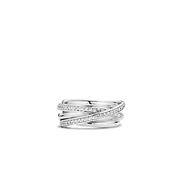 Entwined Sparkling Ring