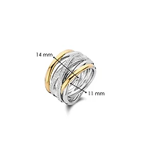 Passarella Two Tone Ring