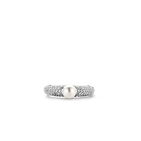 Pave Pearl Ring