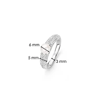 Pave Pearl Ring