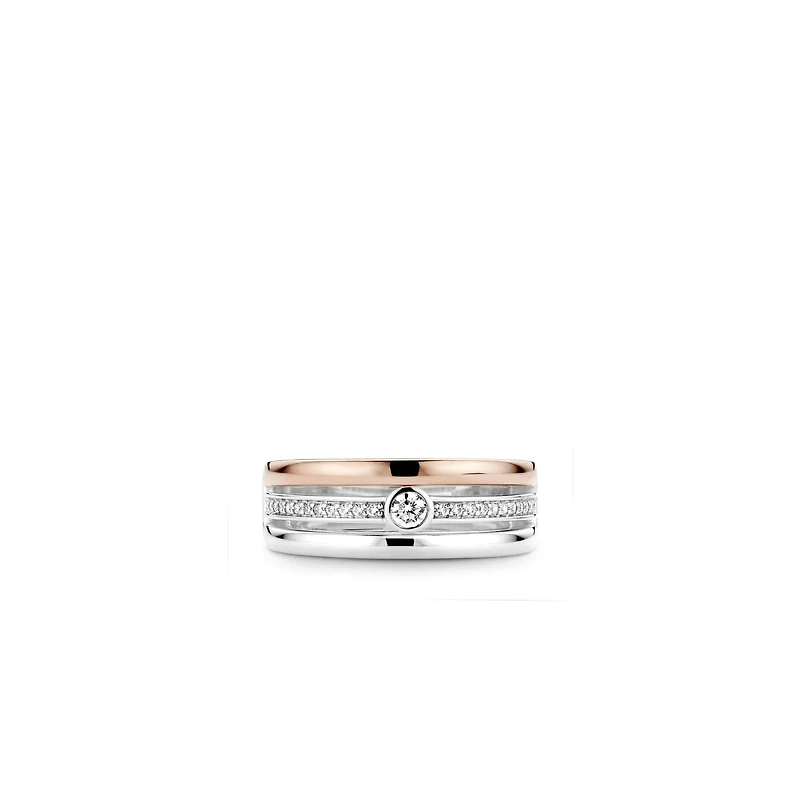 Triple Band Rose Ring