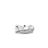 Twisted Mother Pearl Ring