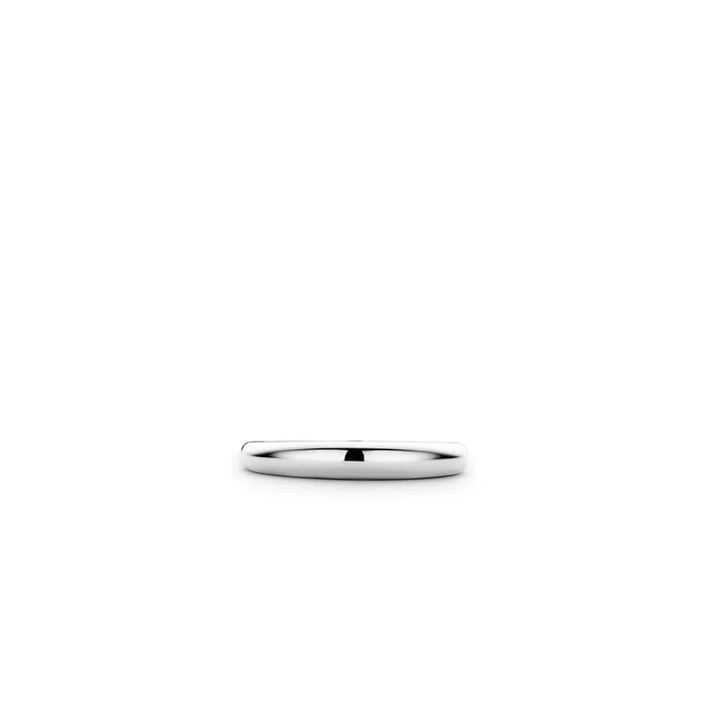 Smoothly Silver Ring