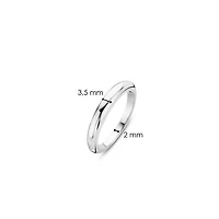 Smoothly Silver Ring
