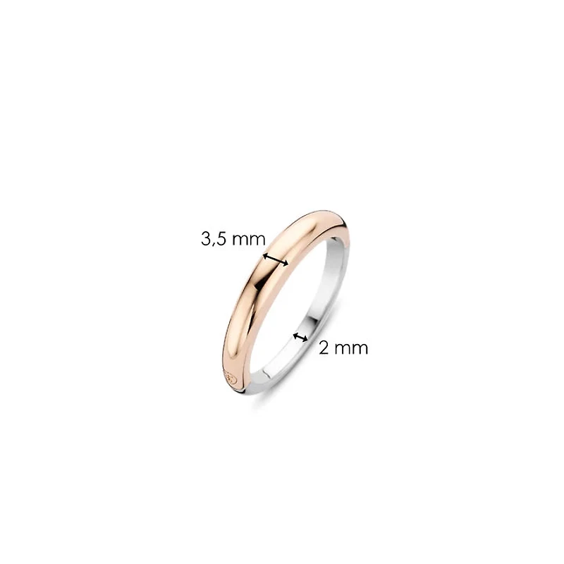 Smoothly Rose Ring
