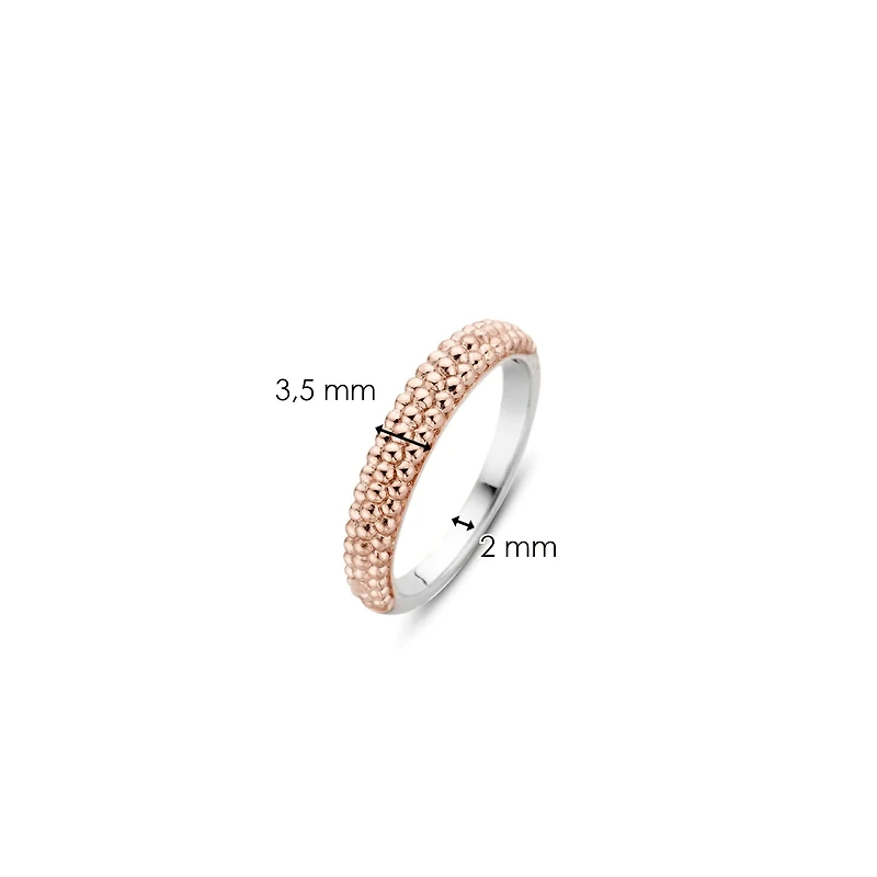 Rose Beaded Beauty Ring