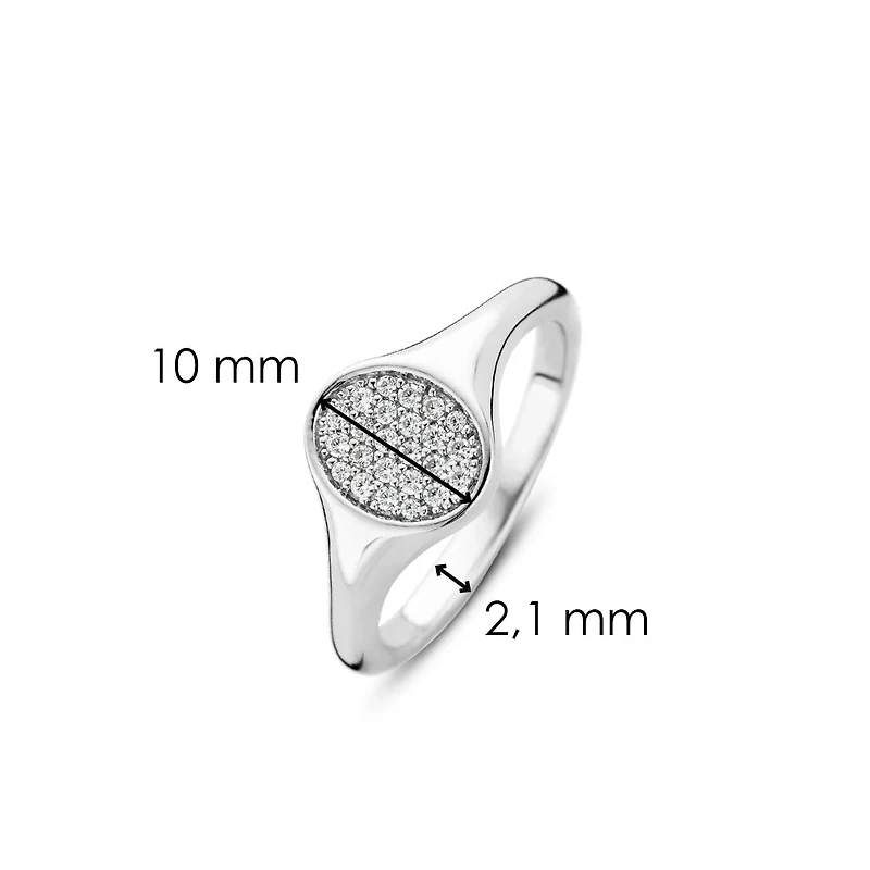 Pave Signet Ring