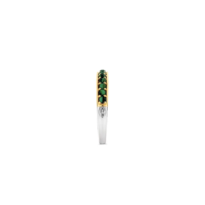 Radiant Green Malachite Ring