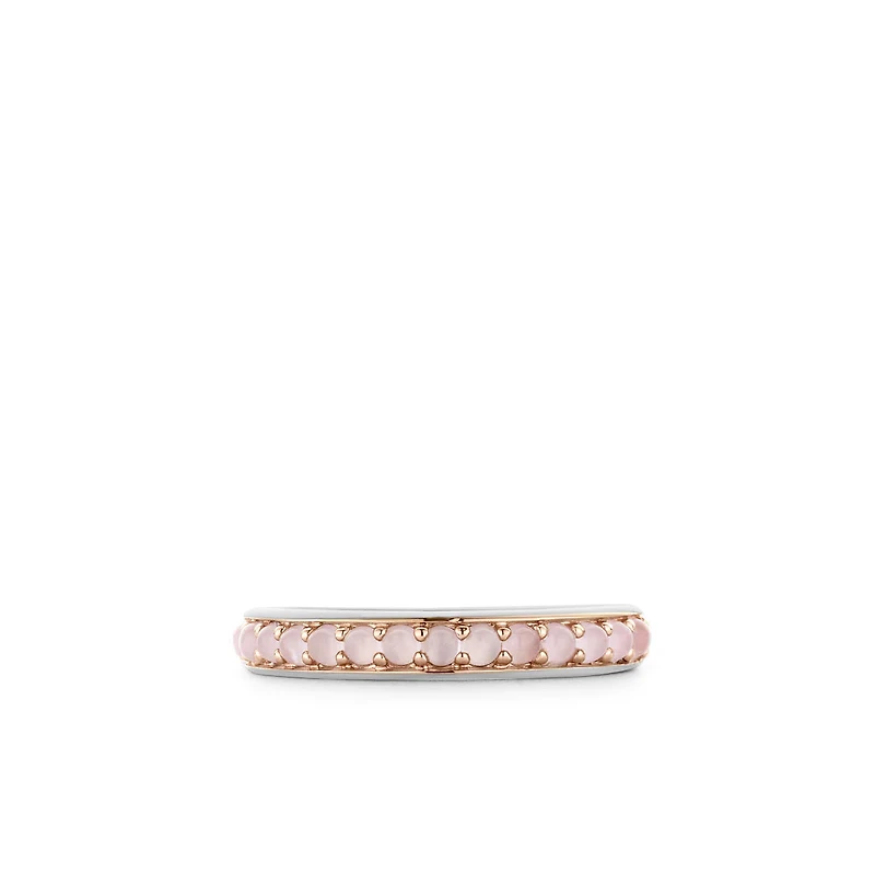 Radiant Rose Quartz Ring