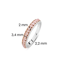 Radiant Rose Quartz Ring