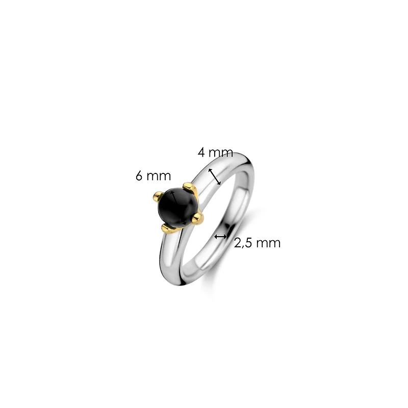 Black Glimmer Ring
