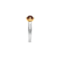 Red Cognac Glimmer Ring