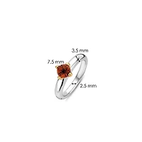Red Cognac Glimmer Ring