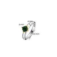 Green Malachite Glimmer Ring