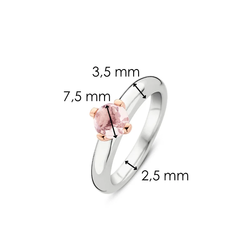Rose Glimmer Ring