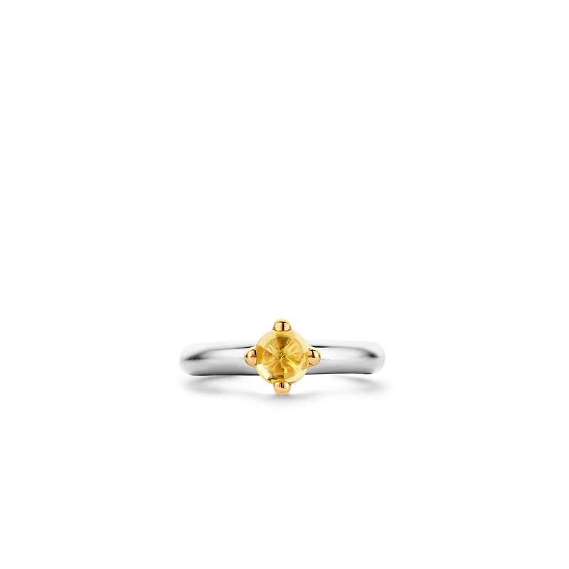 Yellow Glimmer Ring