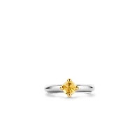 Yellow Glimmer Ring