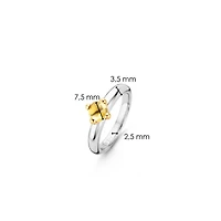 Yellow Glimmer Ring