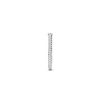 Twisted Zirconia Ring