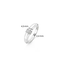 Shine in the Middle Silver Ring