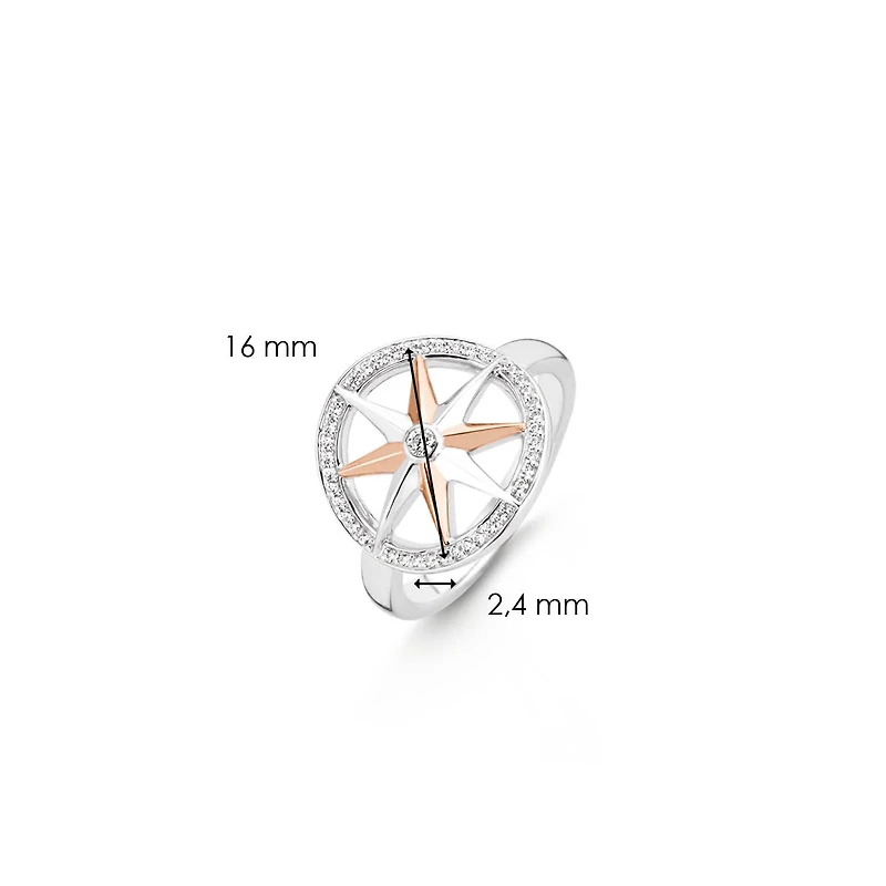 Guiding Compass Ring