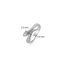 Sophisticated Snake Silver Ring