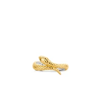 Sophisticated Snake Golden Ring