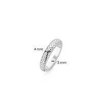 Skinny Snake Silver Ring