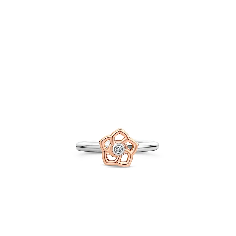 Blooming Rose Flower Ring