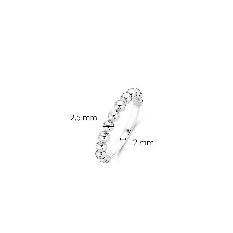 Eternal Bubbles Silver Ring