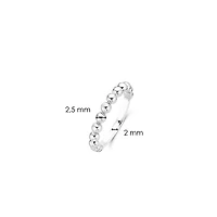 Eternal Bubbles Silver Ring
