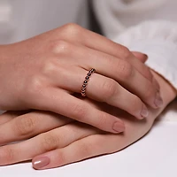 Eternal Bubbles Rose Ring