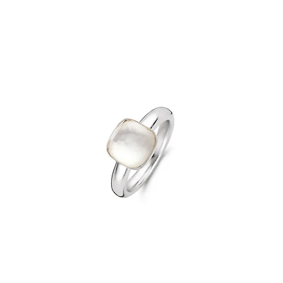 Quartz Cushion Ring