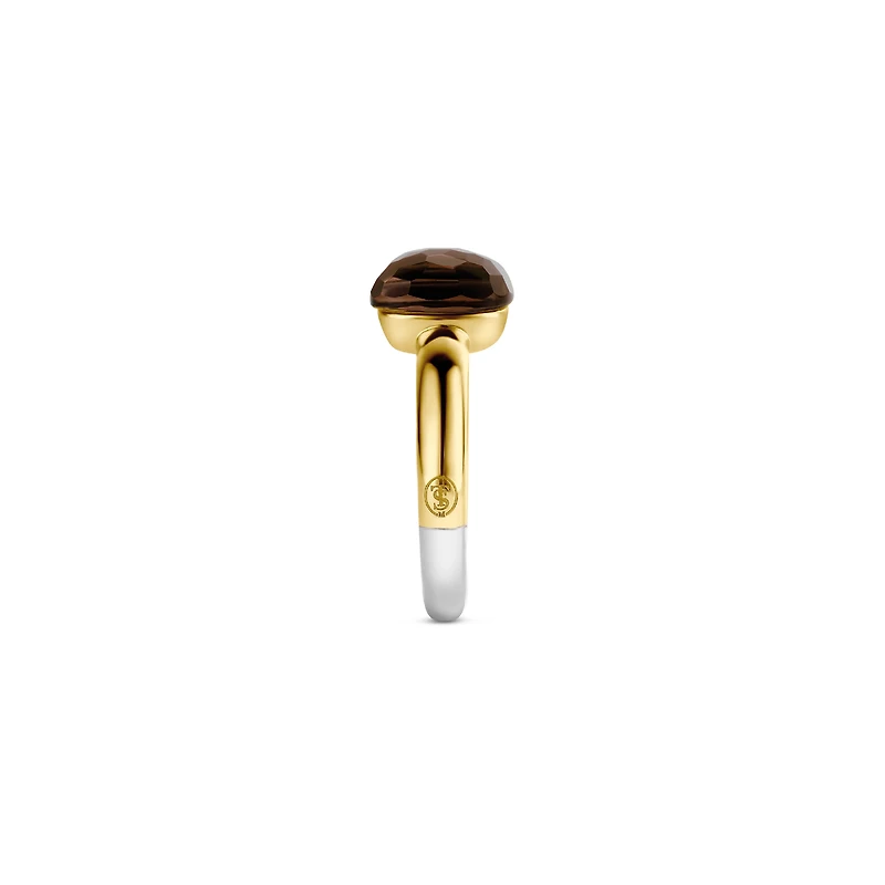 Brown Cushion Ring