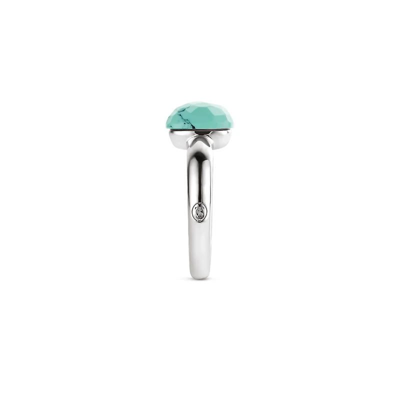Turquoise Cushion Ring