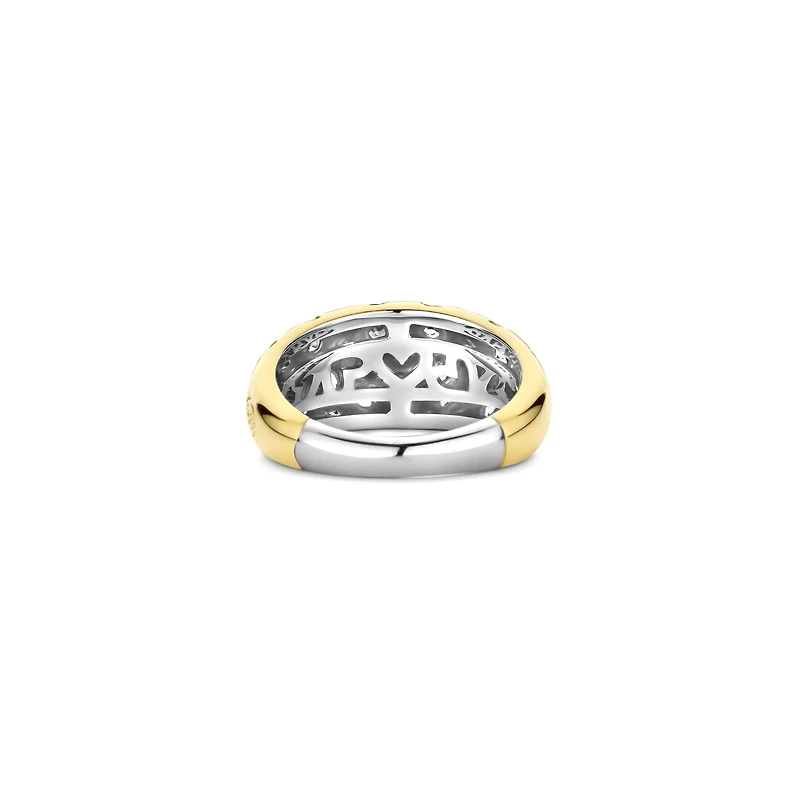 Harmonious Rainbow Wide Ring
