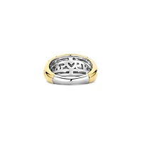 Harmonious Rainbow Wide Ring