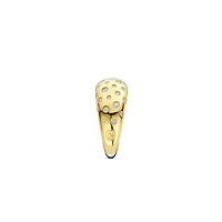 Harmonious Clear Wide Ring
